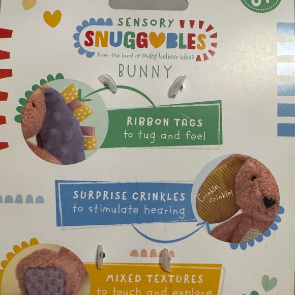 Just in time for Easter,  🐰🐇🐣 Pink Plush Bunny with Ribbon Ears - Picture 6 of 6